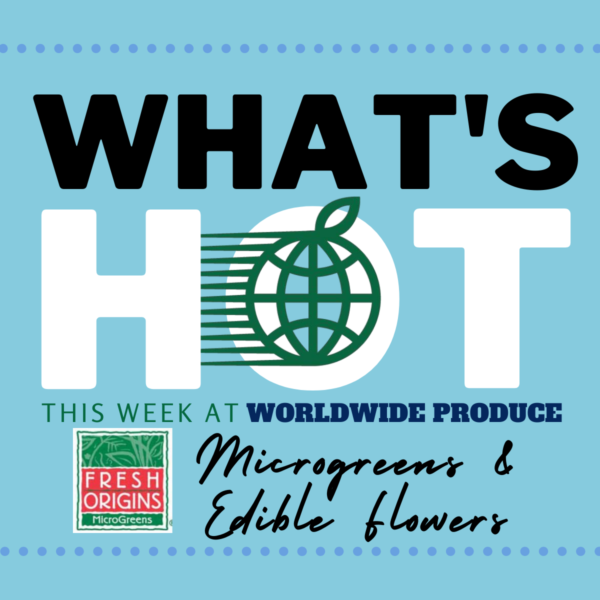 What’s Hot This Week: Fresh Origins Microgreens & Edible Flowers