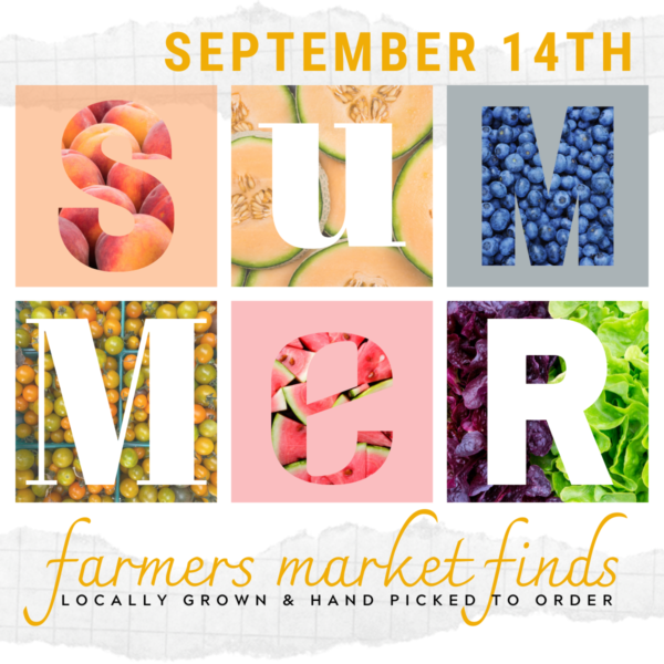 Farmers Market Update, 9.14
