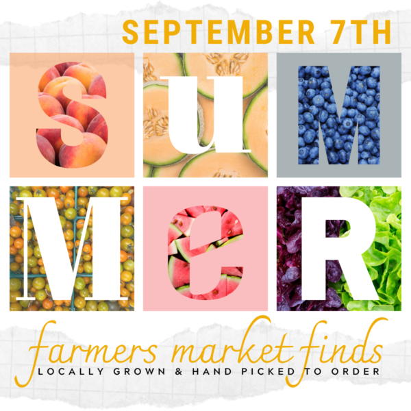 Farmers Market Update, 9.7